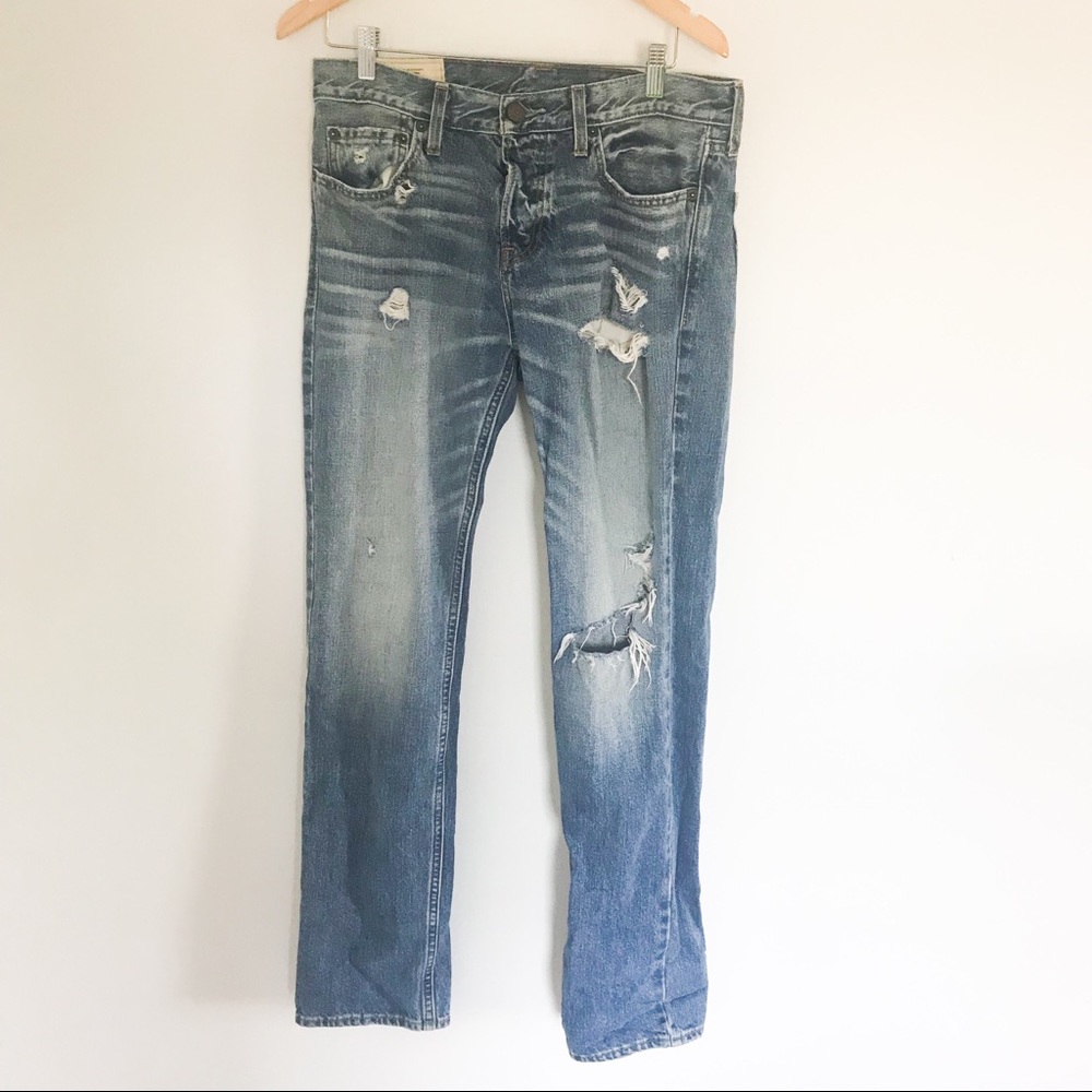 Mens Slim Straight Hollister Jeans